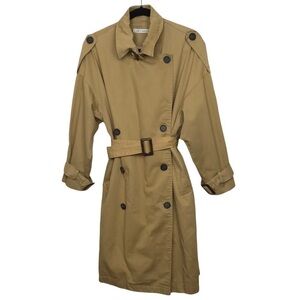 Lartigent Lp Beige Tan Over Trench Coat ONE SIZE